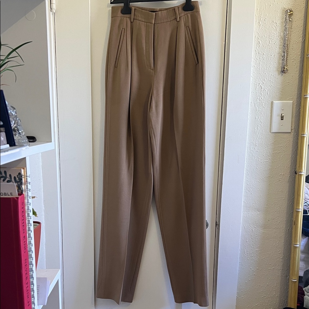 Theory Light Brown Trousers